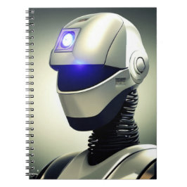 Caderno Espiral patrulha robótica