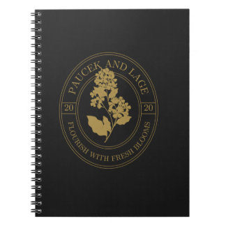 Caderno Espiral Paucek & Lage – Florescer Com Flores Frescas