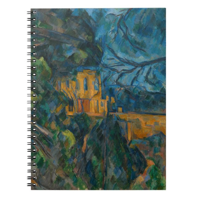 Caderno Espiral Paul Cezanne - Castelo Negro (Frente)