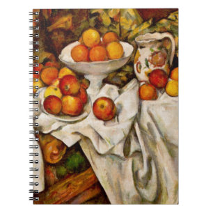 Caderno Espiral Paul Cézanne - Maçãs e Laranjas