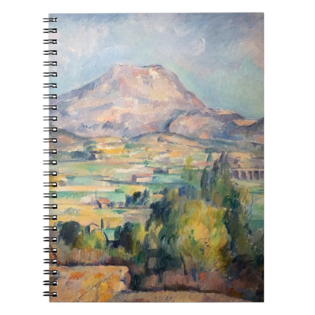Caderno Espiral Paul Cezanne - Mont Sainte-Victoire (Frente)