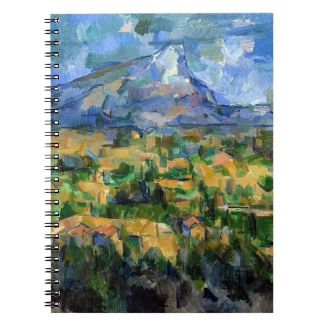 Caderno Espiral Paul Cezanne - Mont Sainte-Victoire (Frente)