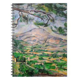 Caderno Espiral Paul Cezanne - Mont Sainte-Victoire e Grande Pinhe