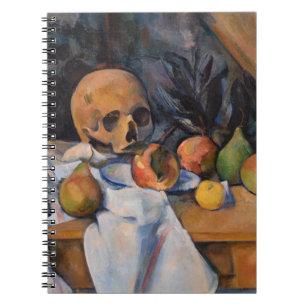 Caderno Espiral Paul Cezanne - Natureza Morta com Caveira