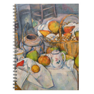 Caderno Espiral Paul Cezanne - Natureza Morta com Cesta
