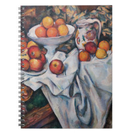 Caderno Espiral Paul Cezanne - Vida Estática, Maçãs e Laranjas