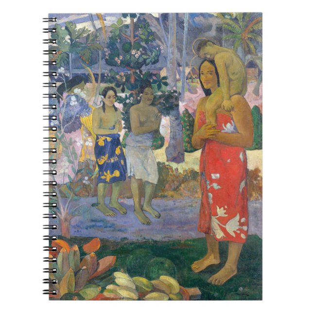 Caderno Espiral Paul Gauguin - Ave Mary / Ia Orana Maria (Frente)