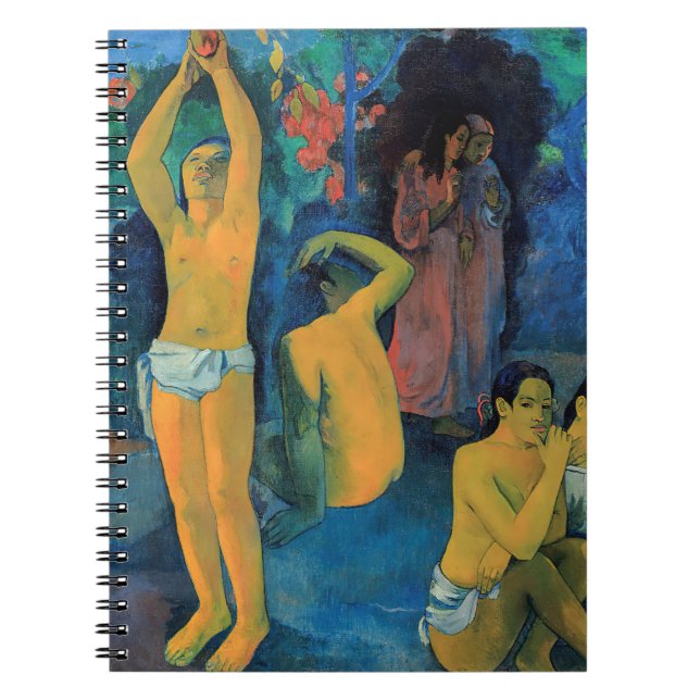 Caderno Espiral Paul Gauguin - De Onde Vimos? (Frente)