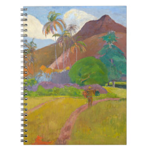 Caderno Espiral Paul Gauguin - Paisagem Tahitiana