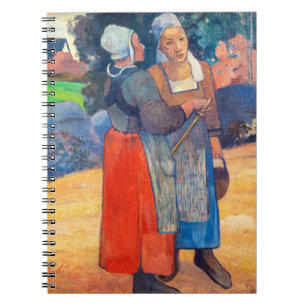 Caderno Espiral Paul Gauguin - Paysannes Bretons