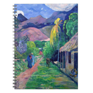 Caderno Espiral Paul Gauguin - Rua do Taiti