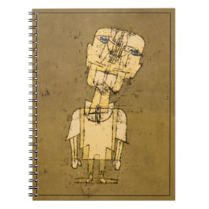 Caderno Espiral Paul Klee Fantasma de um Gênio Arte Abstrata Vinta