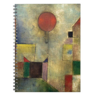 Caderno Espiral Paul Klee Red Balloon