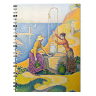 Caderno Espiral Paul Signac - Mulheres no Poço