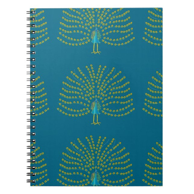 Caderno Espiral Pavão (Frente)