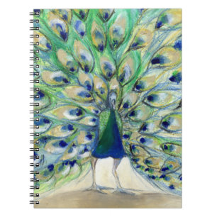 Caderno Espiral Pavão em San Diego 2 2013