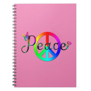 Caderno Espiral Paz