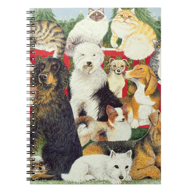 Caderno Espiral Paz do Natal (Frente)