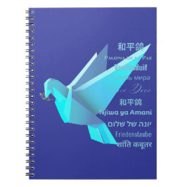 Caderno Espiral Peace Dove