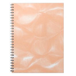 Caderno Espiral Peach Fuzz Color Watercolor Abstrato Blur Patterno