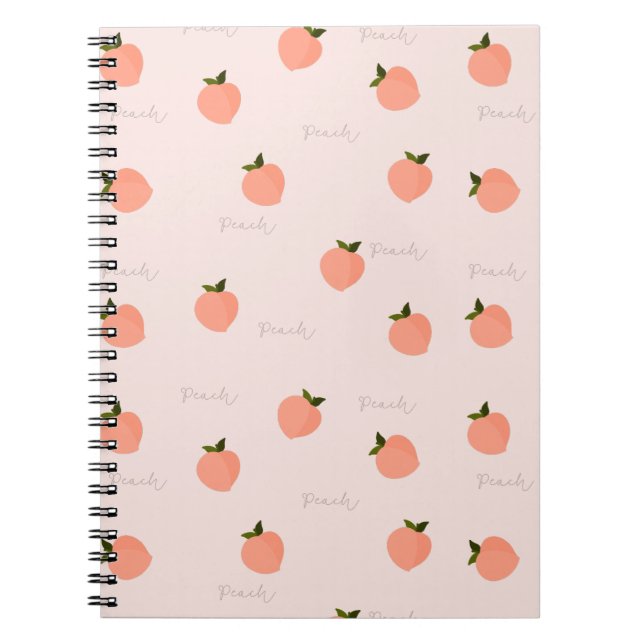 Caderno Espiral Peachify Peach  (Frente)