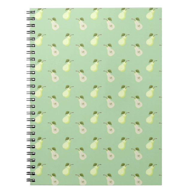 Caderno Espiral pears (Frente)