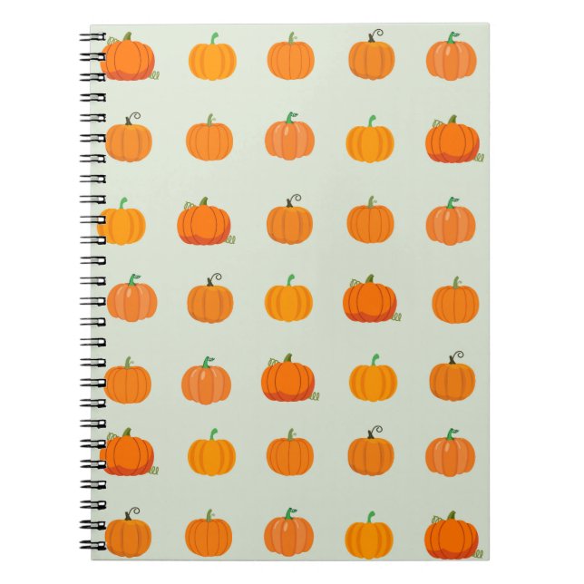Caderno Espiral Pedaço de Abóbora (Frente)
