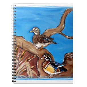 CADERNO ESPIRAL PEDAÇOS DE MADEIRA