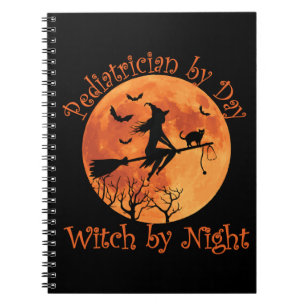 Caderno Espiral Pediatra por Day Witch by Night