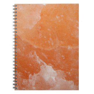 Caderno Espiral Pedra alaranjada de sal