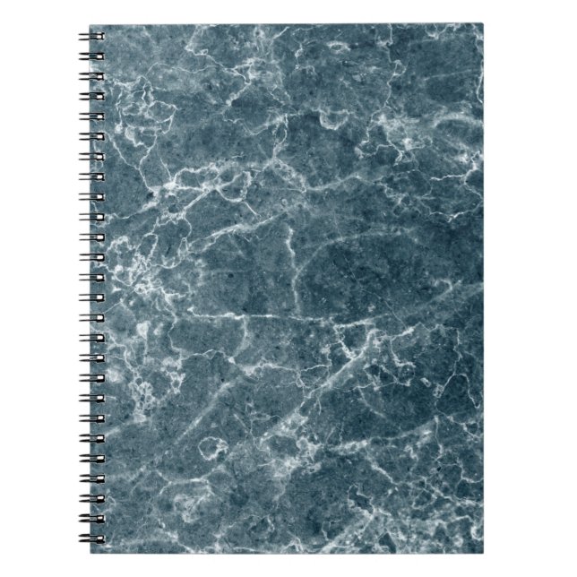 Caderno Espiral Pedra de fundo de textura mármore (Frente)