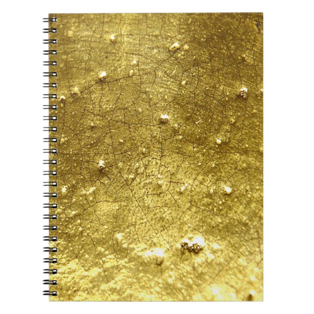 Caderno Espiral pedra Dourada (Frente)
