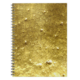 Caderno Espiral Pedra Dourado