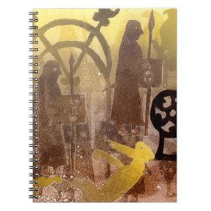 Caderno Espiral Pedra Pictish de Birsay