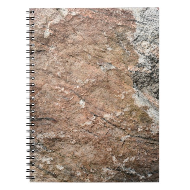 Caderno Espiral Pedra Vermelha E Desmoronamento (Frente)
