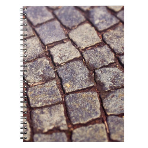 Caderno Espiral Pedras para pavimentação de pedras