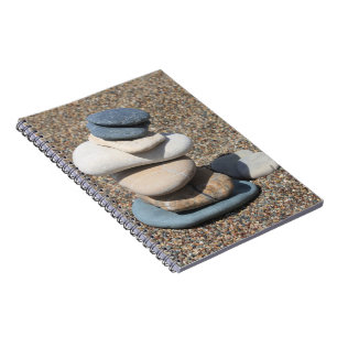 Caderno Espiral Pedras Zen