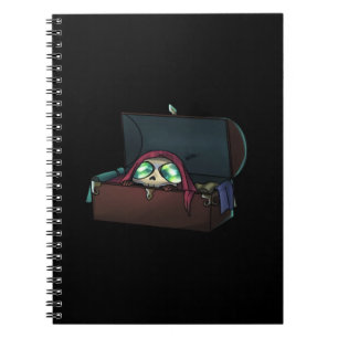 Caderno Espiral Peekaboo Sloth Halloween