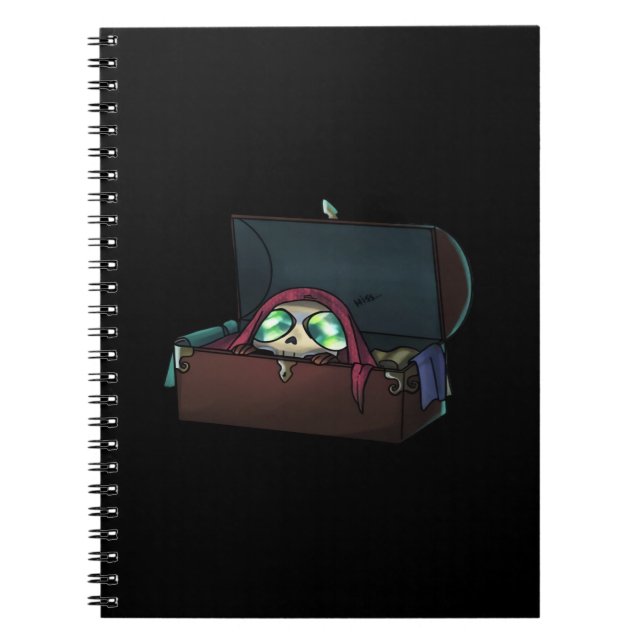 Caderno Espiral Peekaboo Sloth Halloween (Frente)