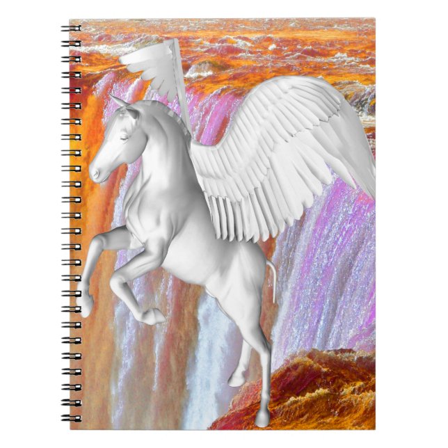 Caderno Espiral Pegasus (Frente)
