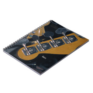 Caderno Espiral pegs de afinação de violão