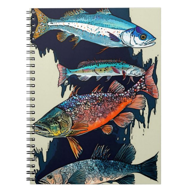 Caderno Espiral Peixe (Frente)