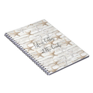 Caderno Espiral Peixe de Starfish Tropical Ocean Beach