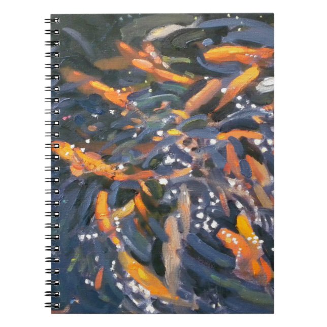 Caderno Espiral Peixe dourado 2010 (Frente)