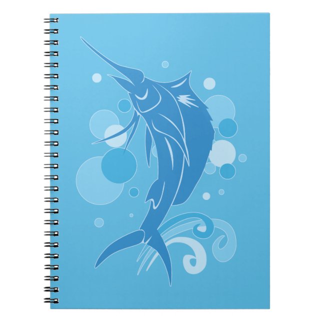 Caderno Espiral Peixe-vela (Frente)