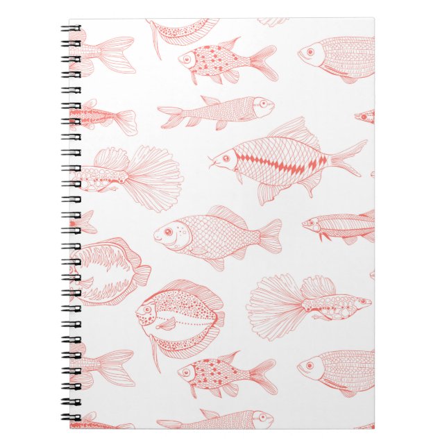 Caderno Espiral Peixes (Frente)