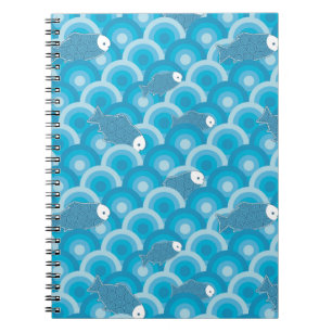Caderno Espiral Peixes