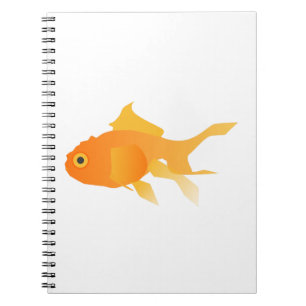 Caderno Espiral Peixes dourados