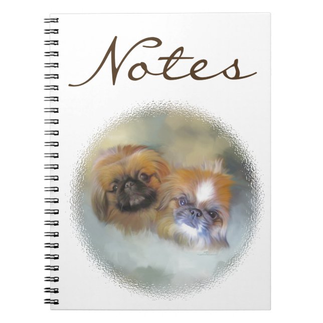 Caderno Espiral Pekingese Duo Suave (Frente)