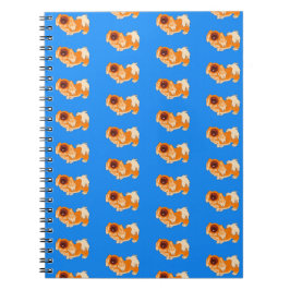 Caderno Espiral Pekingese Pattern